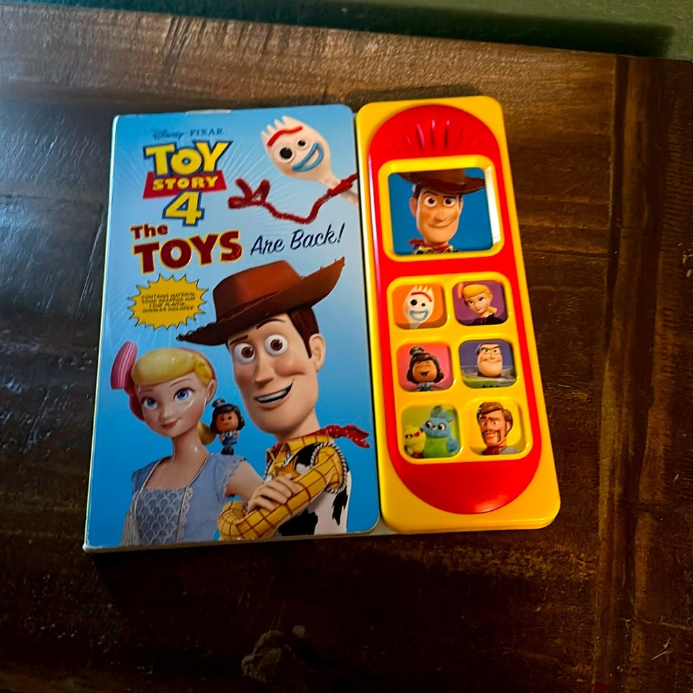 Disney Pixar Toy Story The Toys are Back! Sound Book - PI Kids